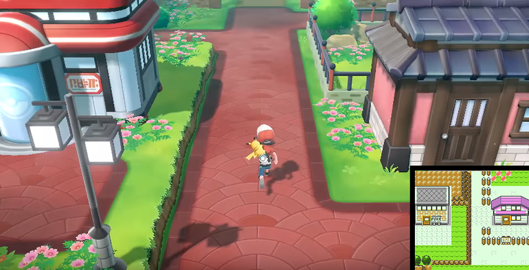 Vídeo compara trechos de Pokémon: Let's Go e Pokémon Yellow