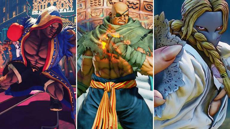 Balrog, Sagat e Vega, três dos vilões mais icônicos de Street Fighter
