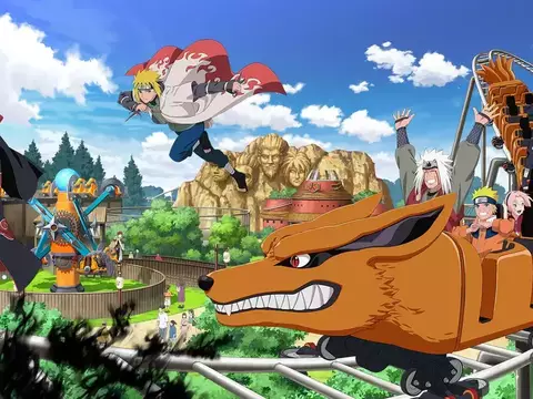 Naruto | Atração em parque na França ganha primeiras fotos