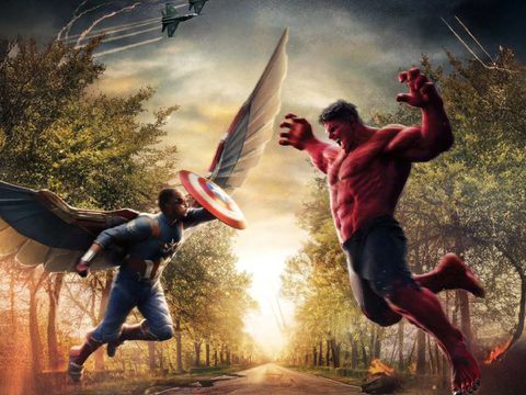 Harrison Ford Impacta como Hulk Vermelho em 'Capitão América: Admirável Mundo Novo' no Disney+