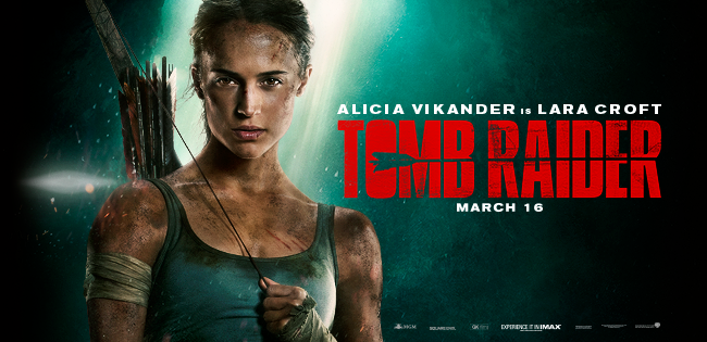 Alicia Vikander viverá Lara Croft novamente