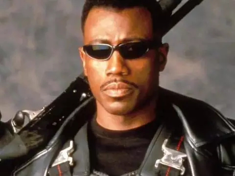 Wesley Snipes em cena de Blade (Reprodução)