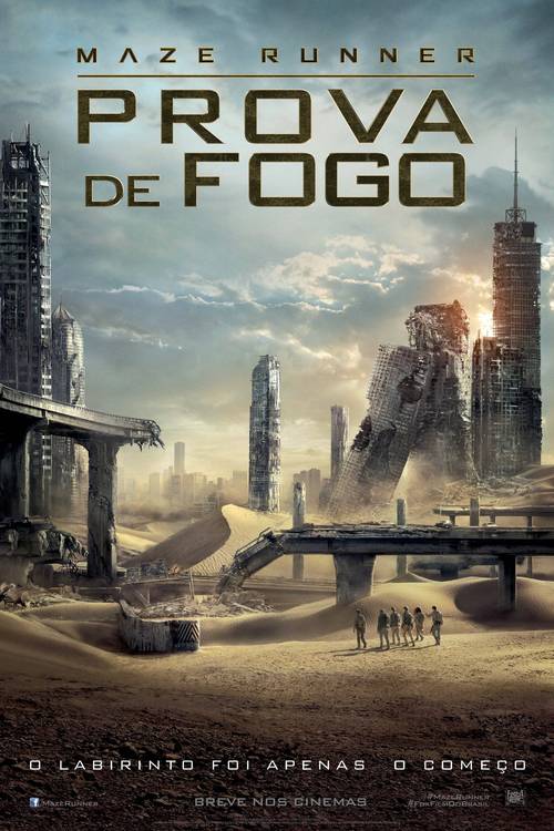 Maze Runner - Prova de Fogo, Filme e Série Usado 86275049