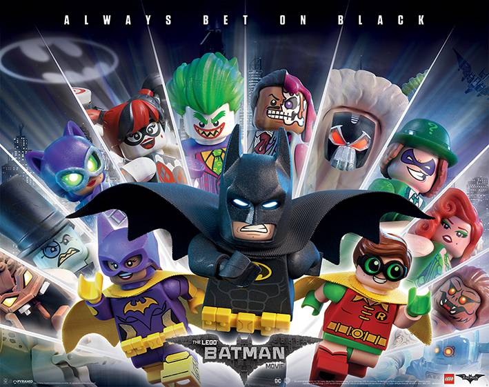 Papel de Parede Batman e Vilões Lego