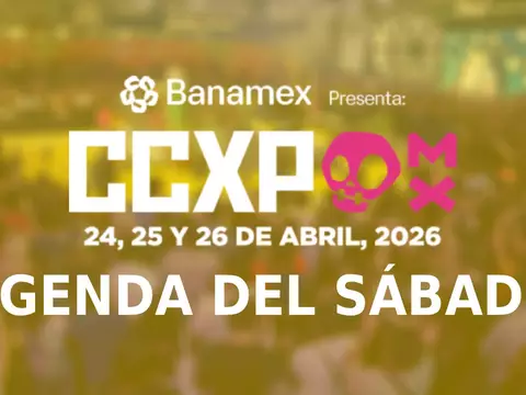 CCXPMX26 | Así es la épica agenda del sábado 25 en CCXP, revísala