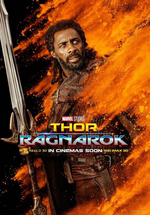 Elenco completo no novo cartaz internacional de 'Thor – Ragnarok