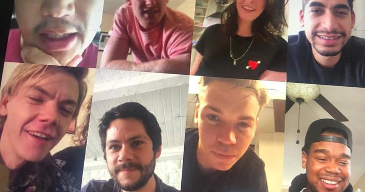 Elenco de Maze Runner se reúne virtualmente durante quarentena