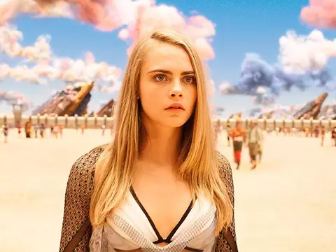 Cara Delevingne em Valerian (Divulgação)