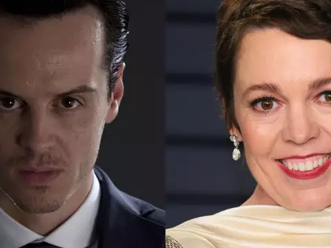 Andrew Scott e Olivia Colman