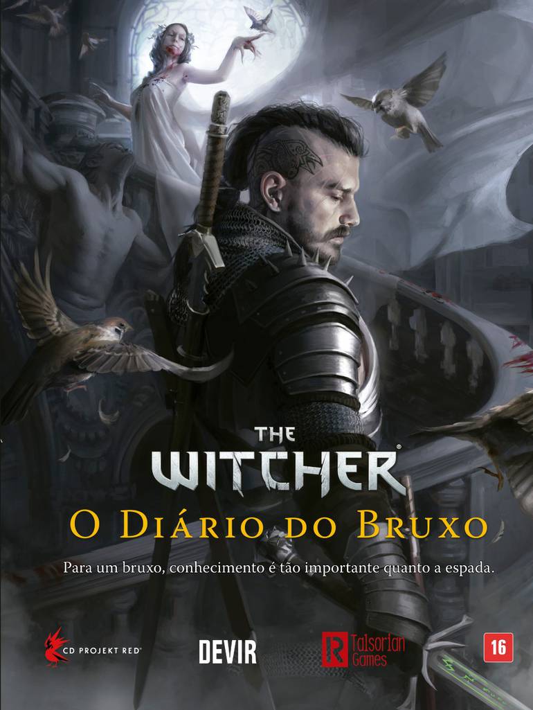 Bestiário para The Witcher RPG chega ao Brasil em 19 de março