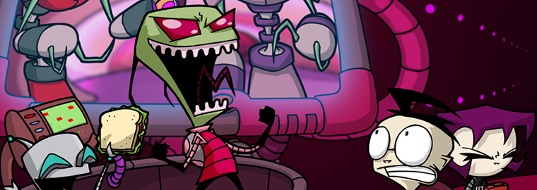 Preços baixos em Nickelodeon Invader Zim Desenho e figuras de ação de  personagens de TV