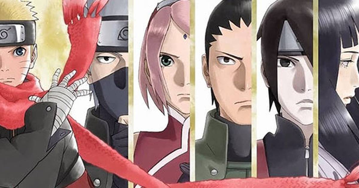 Altura de Cada Personagem Filme Naruto The Last