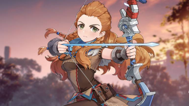 Aloy em Genshin Impact: personagem de Horizon Zero Dawn será grátis