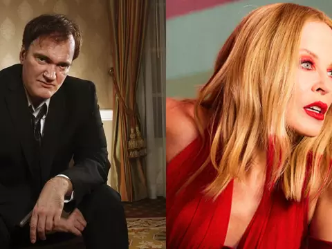 Quentin Tarantino e Kylie Minogue vão atuar juntos em misterioso novo filme