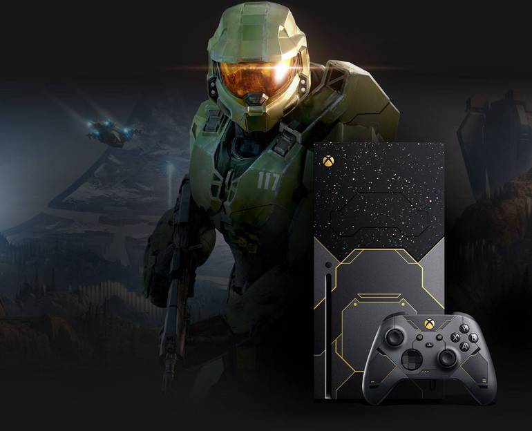 Xbox Series X Edição Especial de Halo Infinite