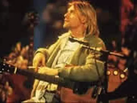 Leiloada guitarra de Kurt Cobain