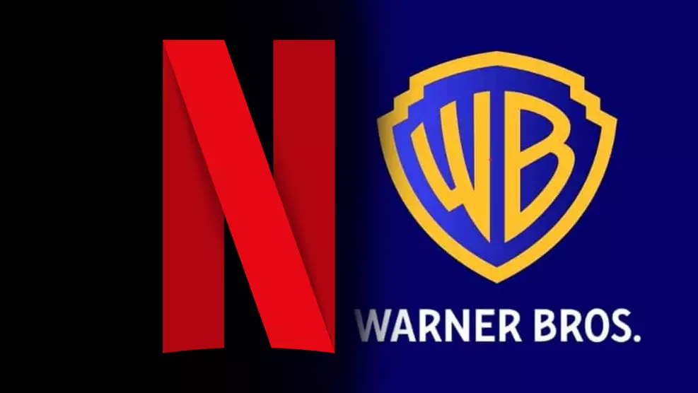 Montagem com logo da Netflix e da Warner/Reprodução