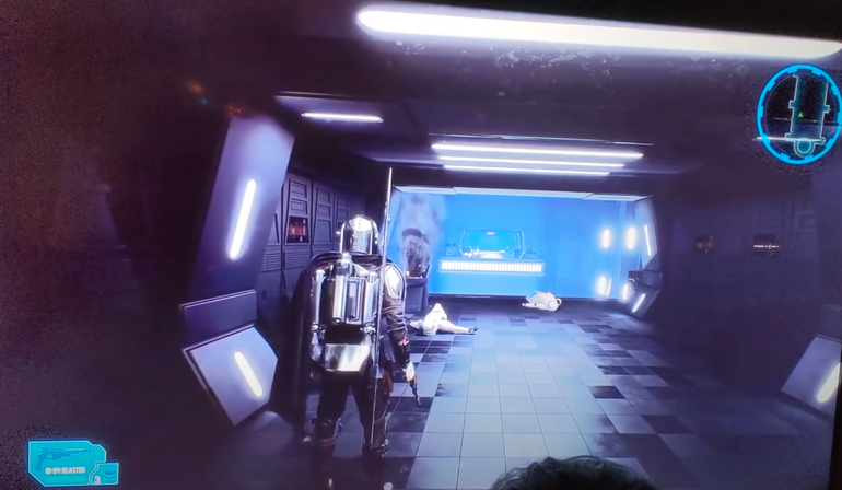 Imagem do jogo The Mandalorian