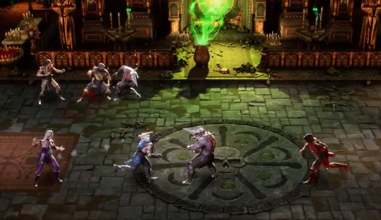 Mortal Kombat: Onslaught para CELULAR, PRIMEIRO gameplay 