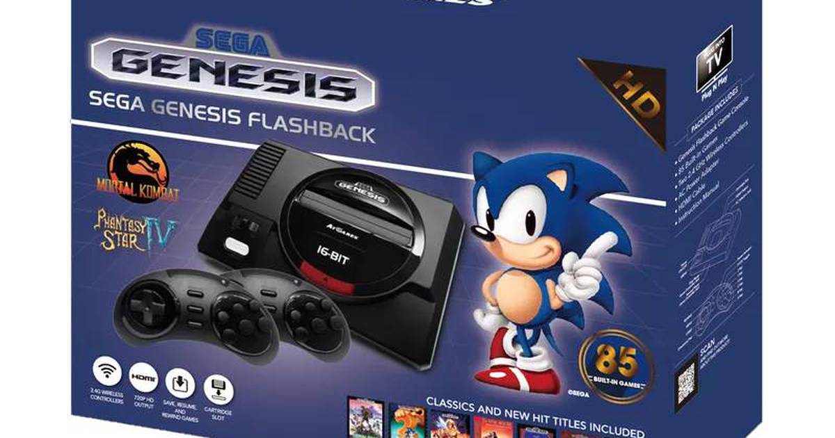 Mega Drive - Mega Drive será relançado com 85 jogos nos EUA - The