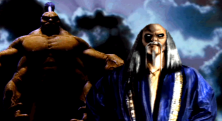 Shang Tsung e Goro.