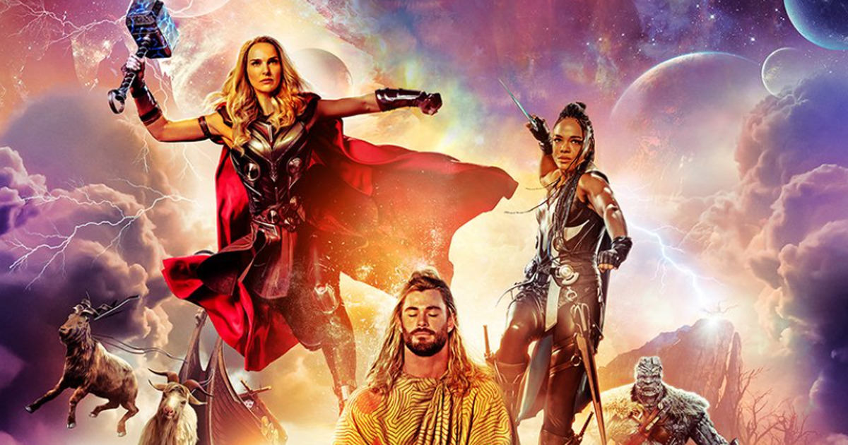 Arte promocional destaca novo visual do Thor em 'Thor: Love and Thunder