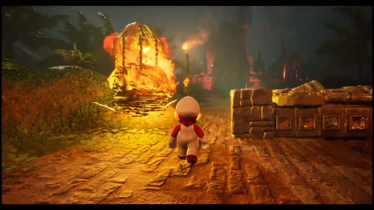 Mario mostra lado violento em jogo de terror criado por fã