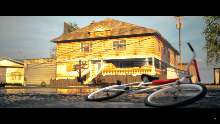 Casa do CJ na Unreal Engine 5.