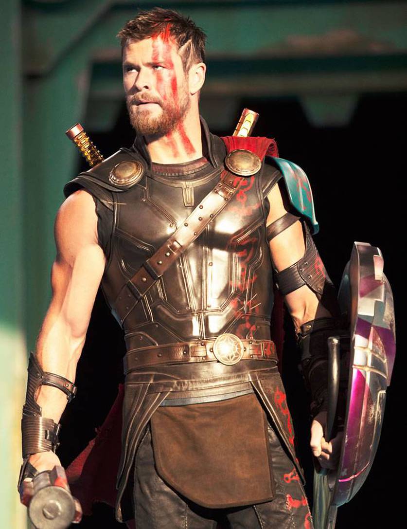 Você sabe qual estilo de cabelo do ator de Thor no filme o resgate? o