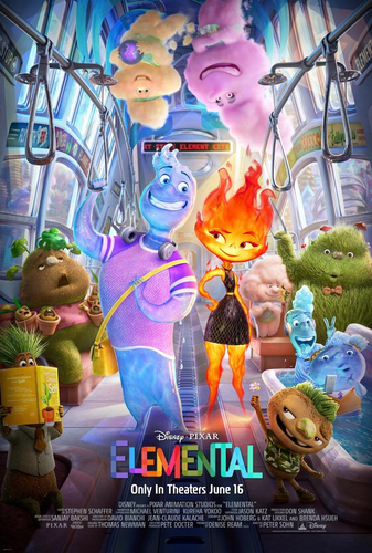 Elementos, nova animação da Pixar, ganha pôster inédito