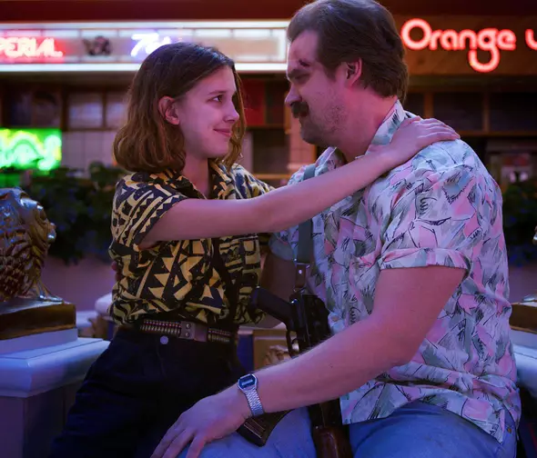 Millie Bobby Brown David Harbour