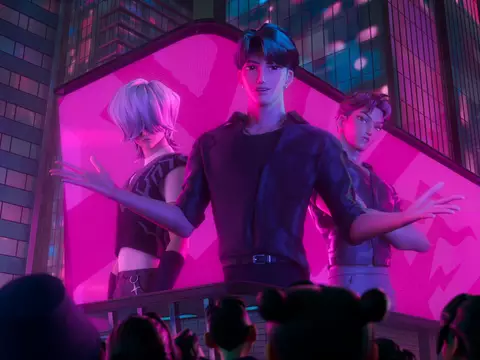 K-Pop Demon Hunters Scene (Reproduction)