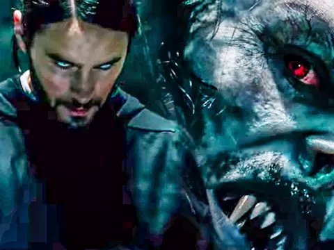 Montagem com cenas do trailer de Morbius/Omelete/Reprodução
