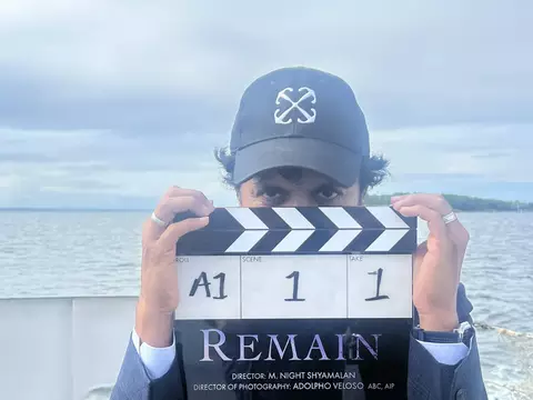 Remain | M. Night Shyamalan celebra início das filmagens