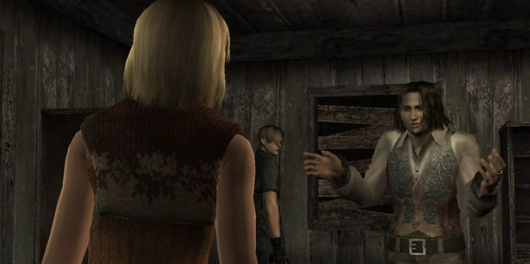 Ashley X Leon. RE4.  Resident evil, Jogando, Videogames