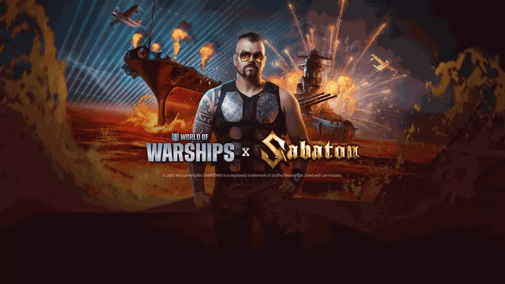 World of Warships revela nova colaboração com a banda Sabaton