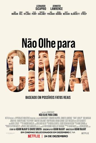 CArtaz de Não Olhe para Cima (Netflix/Divulgação)