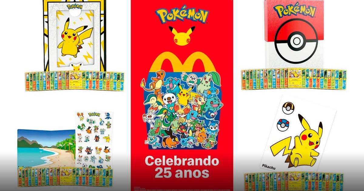 Pokémon no McDonald's em dezembro! – Pokémon Mythology