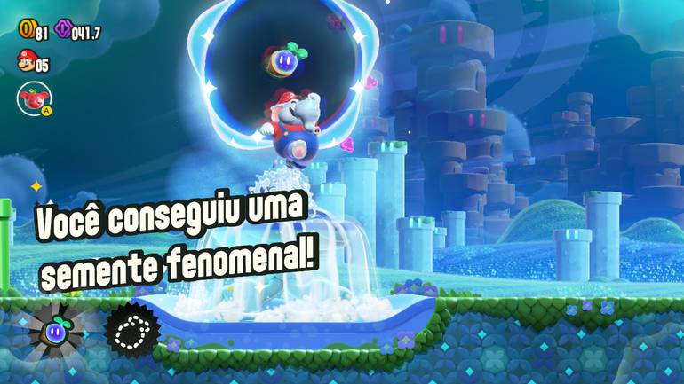 JOGANDO Super Mario 3D World OFICIAL no CELULAR ANDROID parte 3 