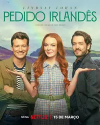 Lindsay Lohan em Pedido Irlandês (Netflix/Reprodução)