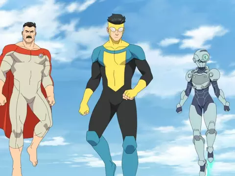 Arte de Invencible, serie animada renovada para la quinta temporada/Prime Video/Reproducción