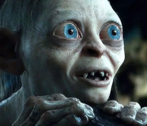 El señor de los anillos | Andy Serkis como Gollum para anunciar el rodaje