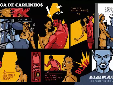Alemão | Filme ganha tiras em quadrinhos - veja a série