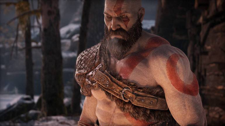 Kratos em God of War.
