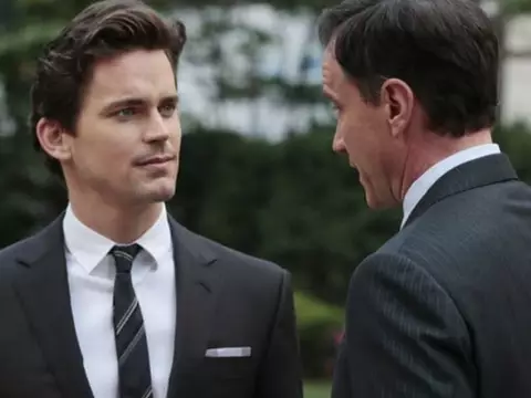 Matt Bomer e Tim DeKay em cena de White Collar (Reprodução)