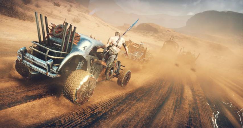 Game Mad Max garante boa diversão com batalhas automotivas no deserto