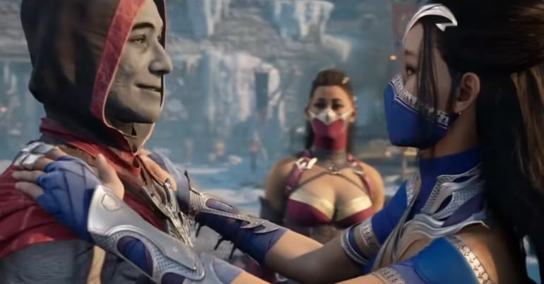 Ermac, Mileena e Kitana.