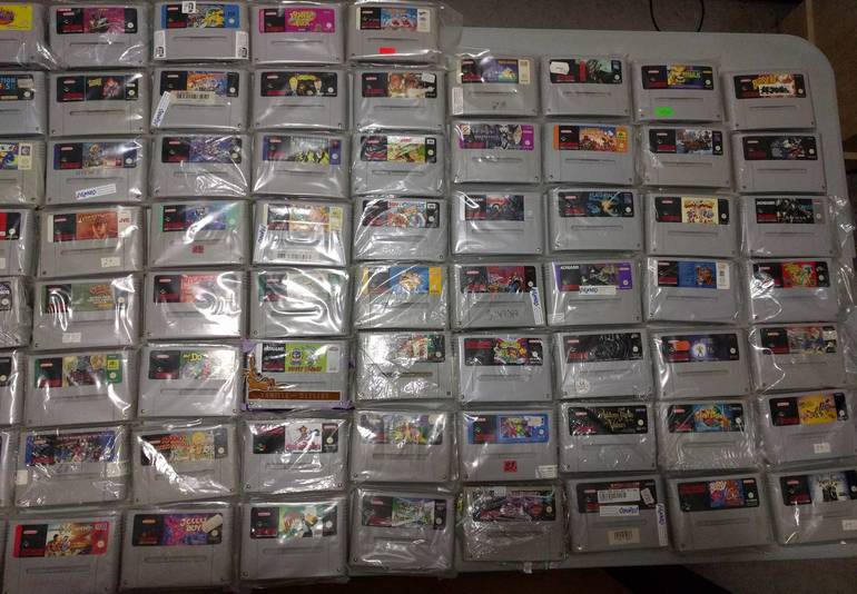 Coleção de jogos do SNES