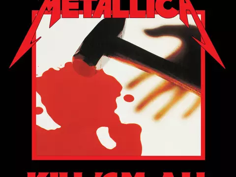 Capa de Kill 'Em All de Metallica/Blackened Recordings