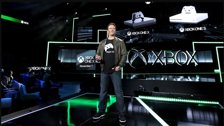 imagem de phil spencer na e3